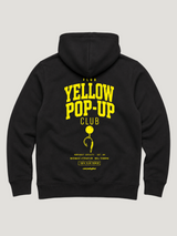 carpstylez FLUO YELLOW POP-UP Club Hoodie Black – Backprint Flatlay #farbe_black