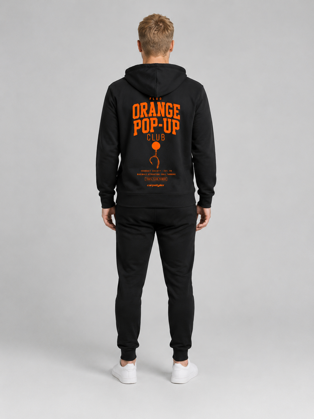 FLUO ORANGE POP-UP Club Hoodie