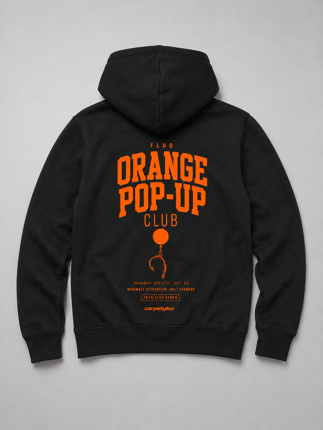 FLUO ORANGE POP-UP Club Hoodie