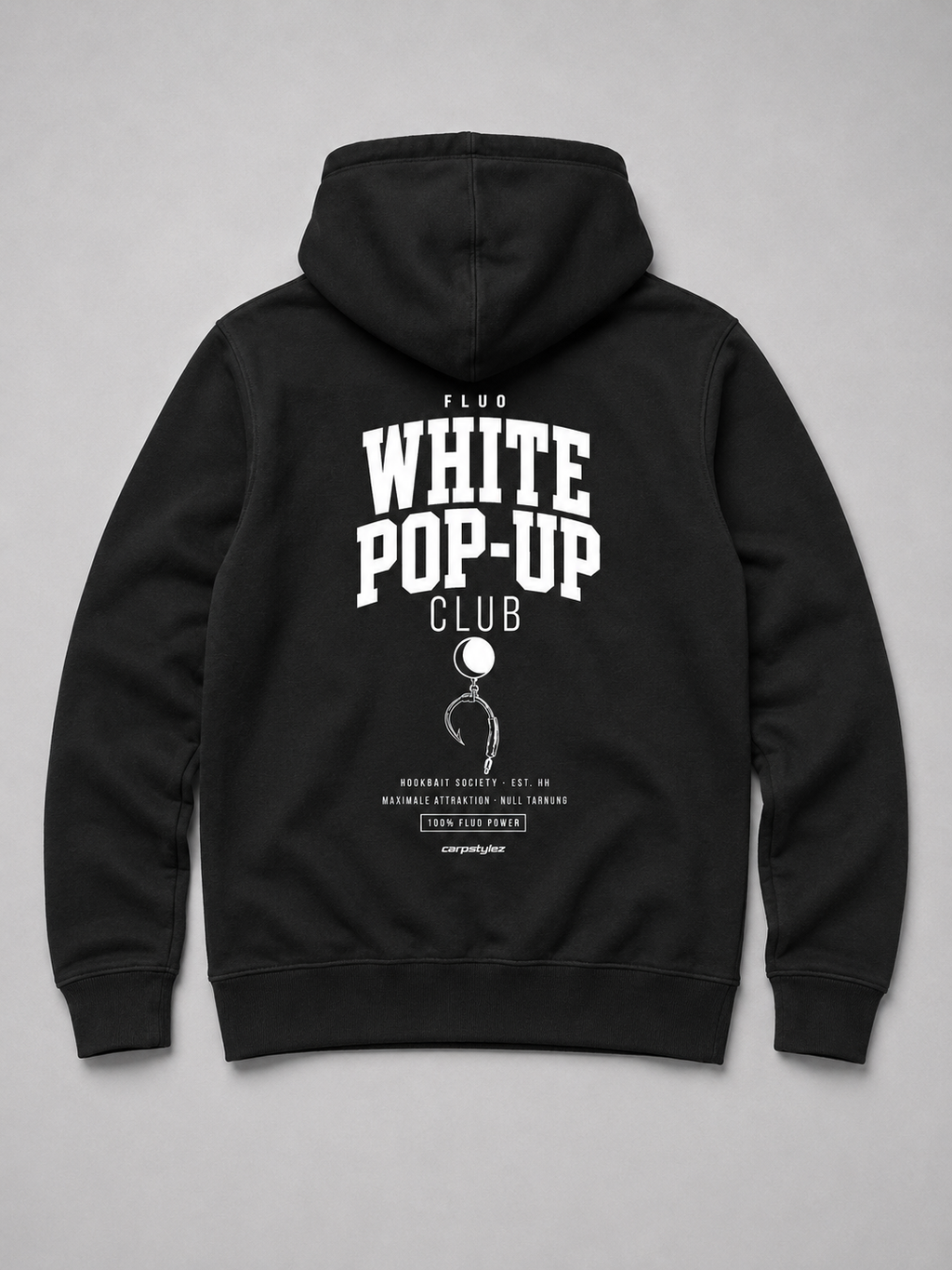 FLUO WHITE POP-UP Club Hoodie