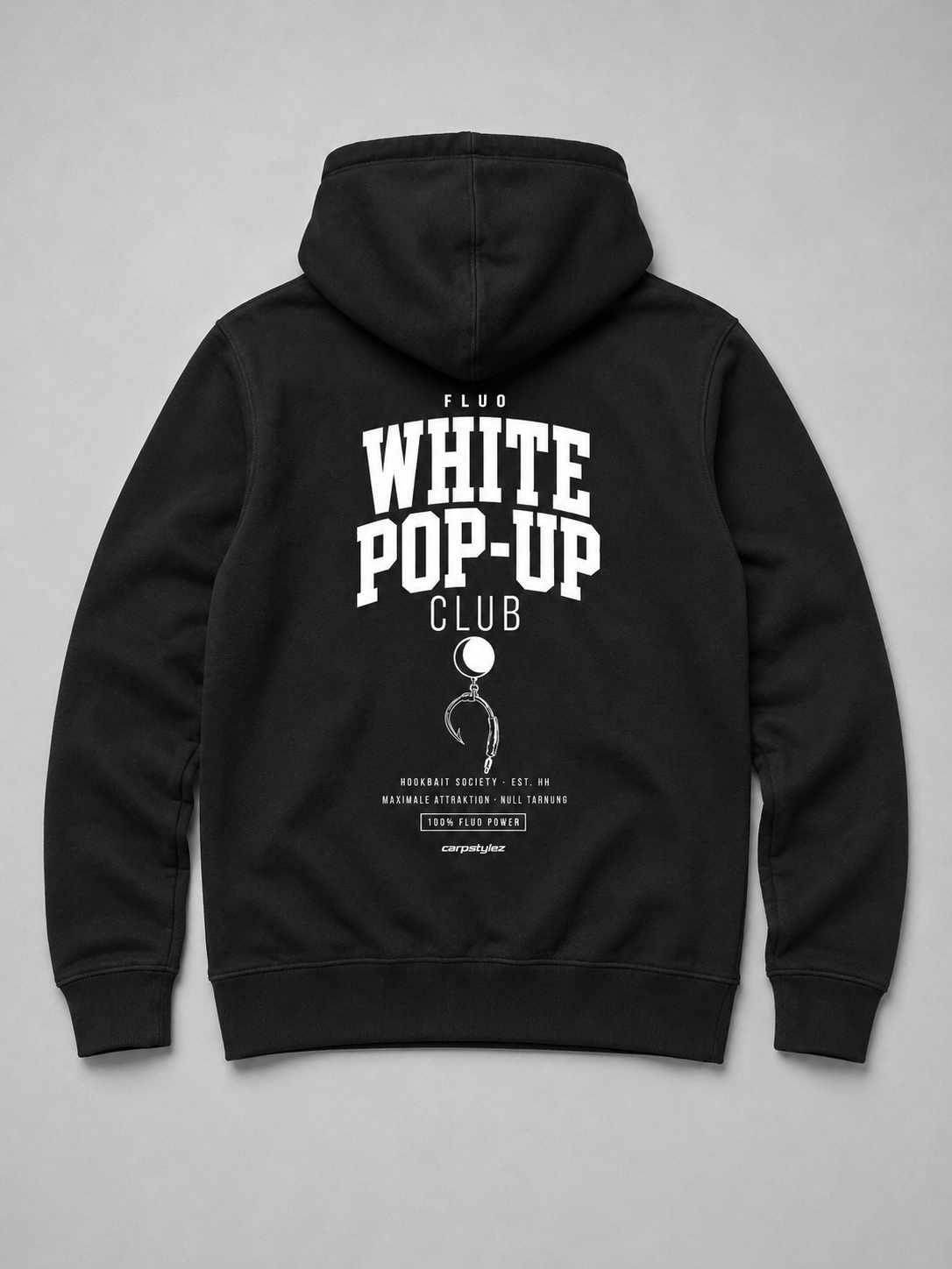 FLUO WHITE POP-UP Club Hoodie