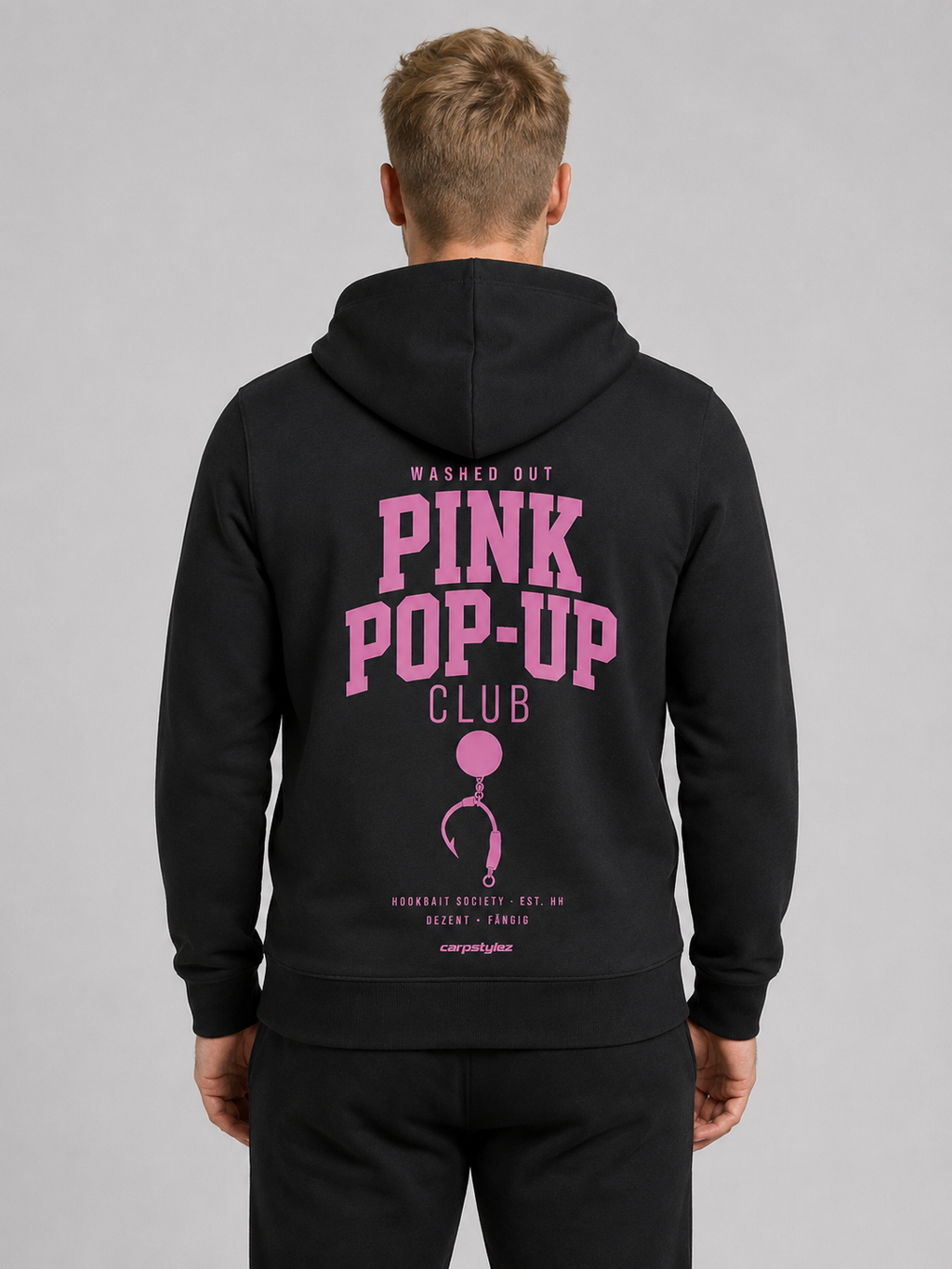 WASHED OUT PINK POP-UP Club Hoodie