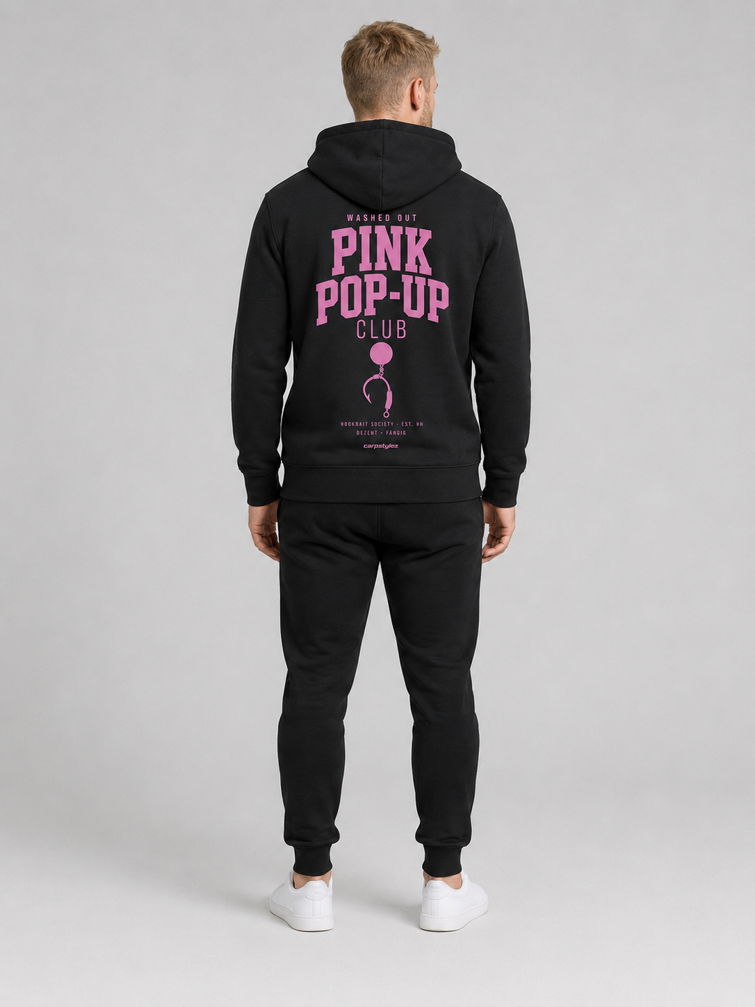 WASHED OUT PINK POP-UP Club Hoodie