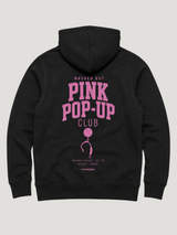 carpstylez WASHED OUT PINK POP-UP Club Hoodie Black – Backprint Flatlay #farbe_black