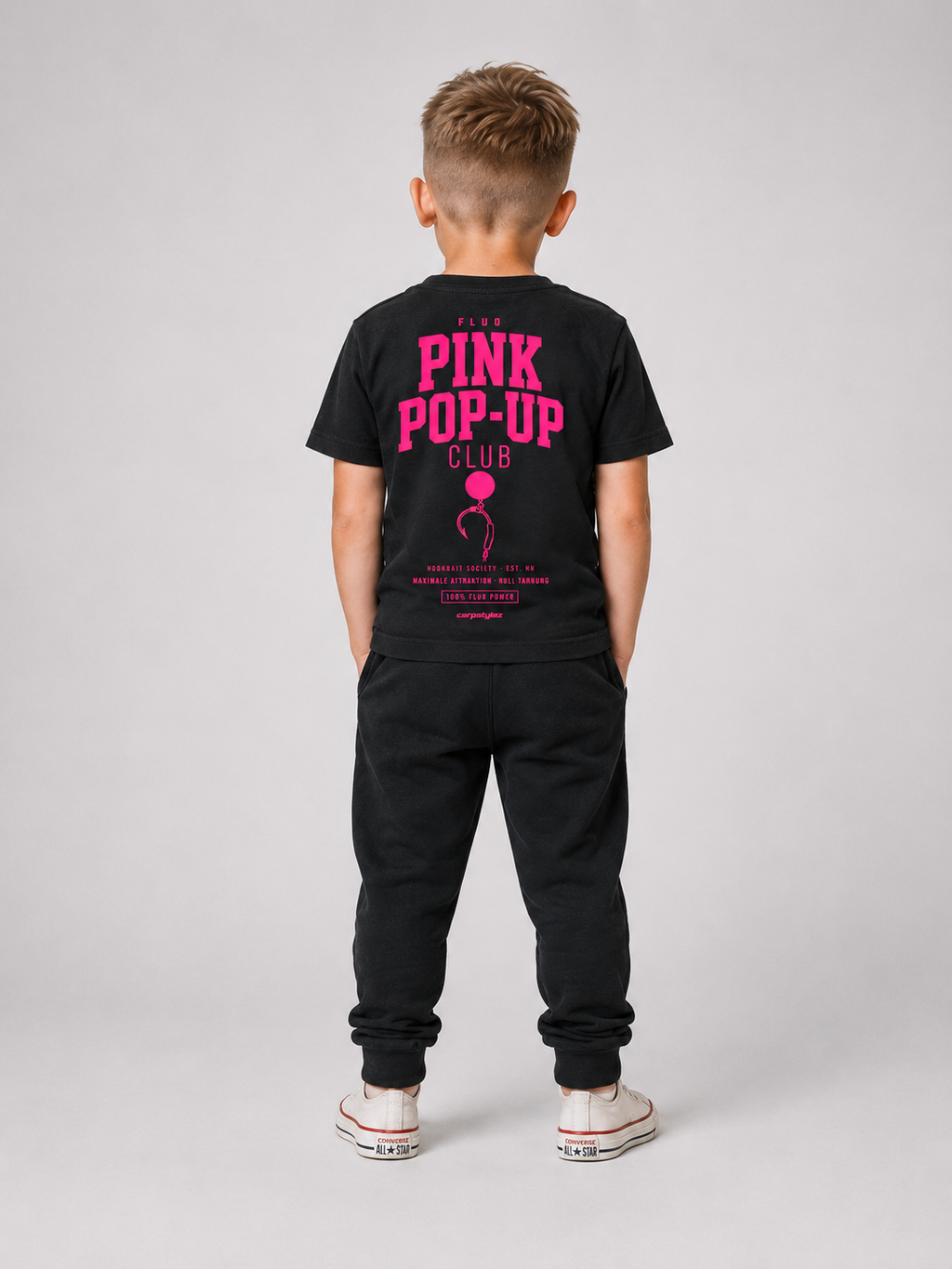 Kids FLUO PINK POP-UP Club Shirt