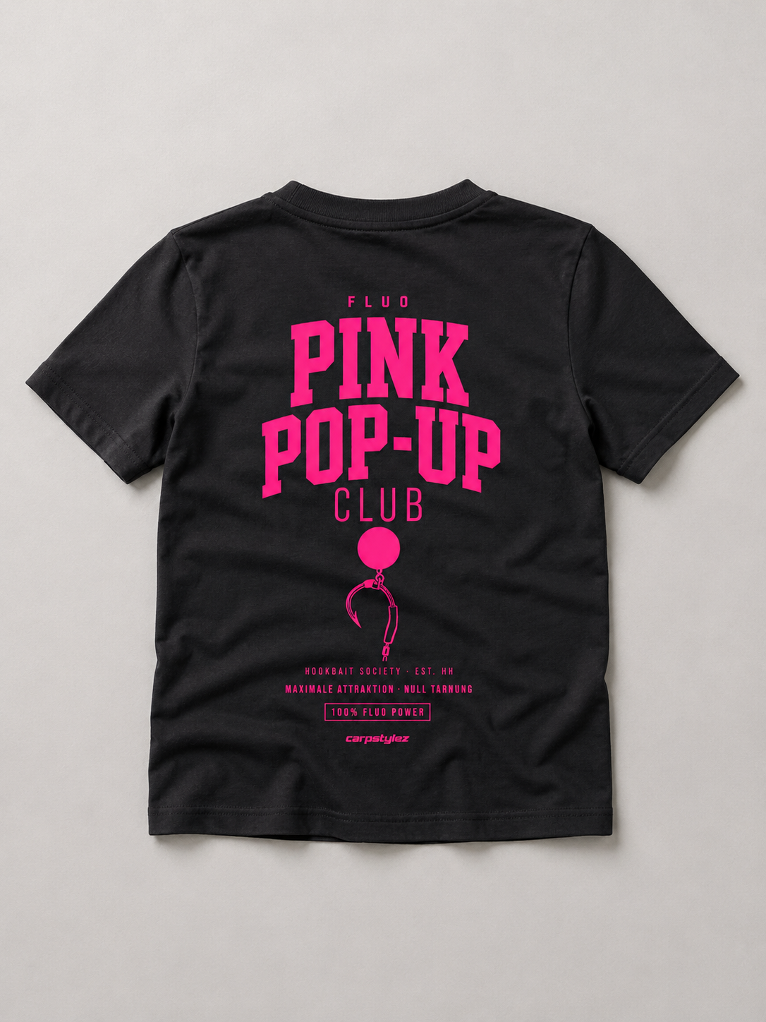 Kids FLUO PINK POP-UP Club Shirt