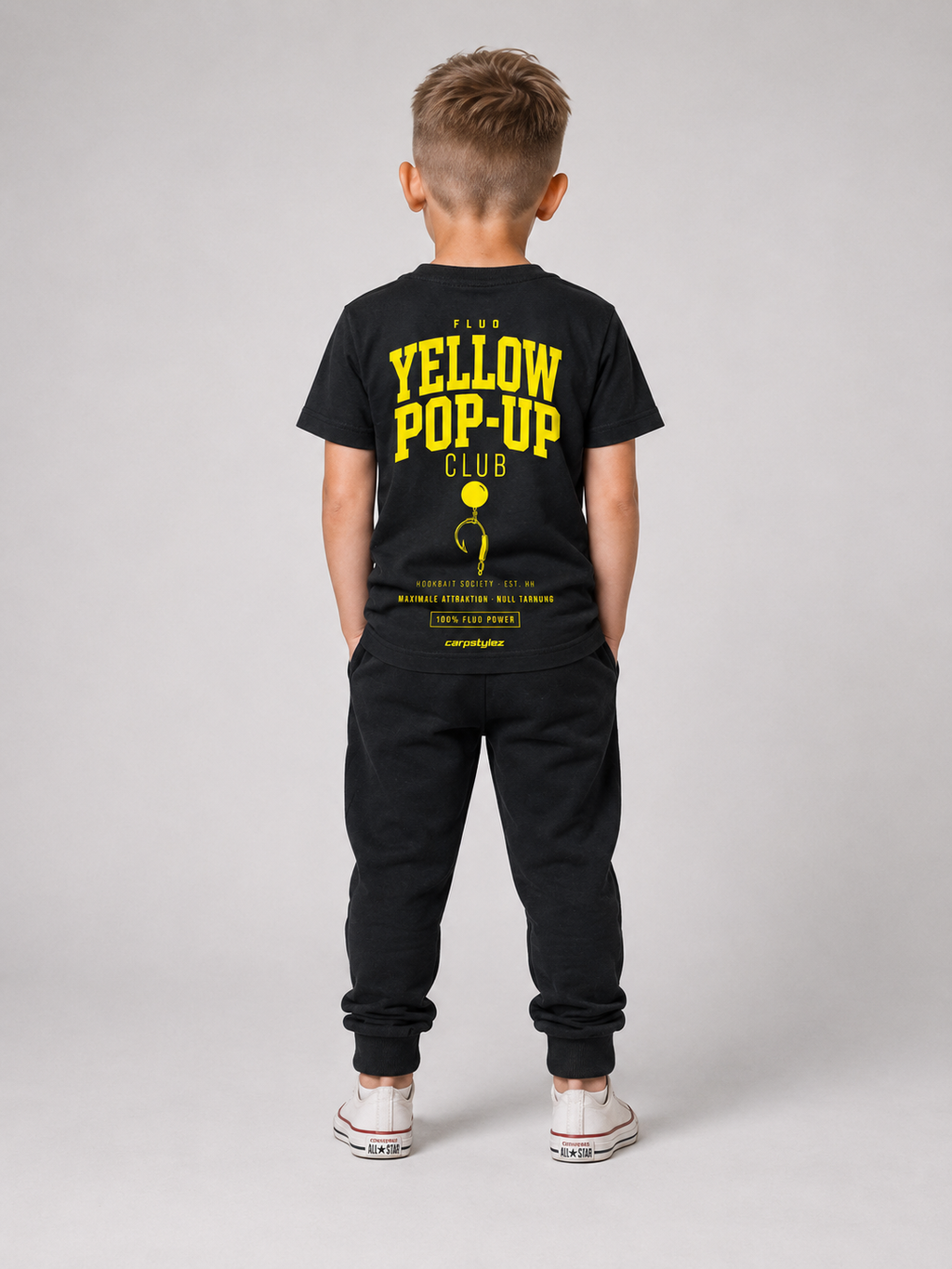 Kids FLUO YELLOW POP-UP Club Shirt