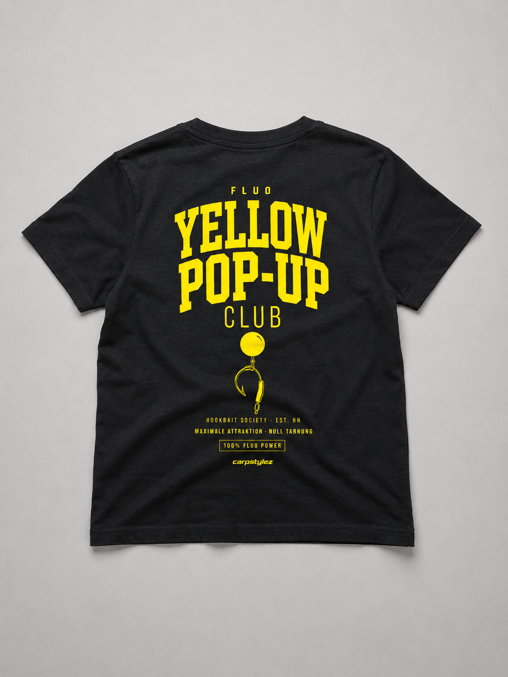 Kids FLUO YELLOW POP-UP Club Shirt