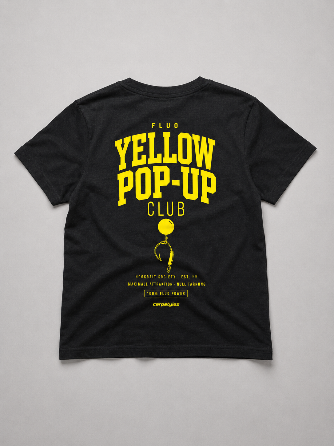 Kids FLUO YELLOW POP-UP Club Shirt