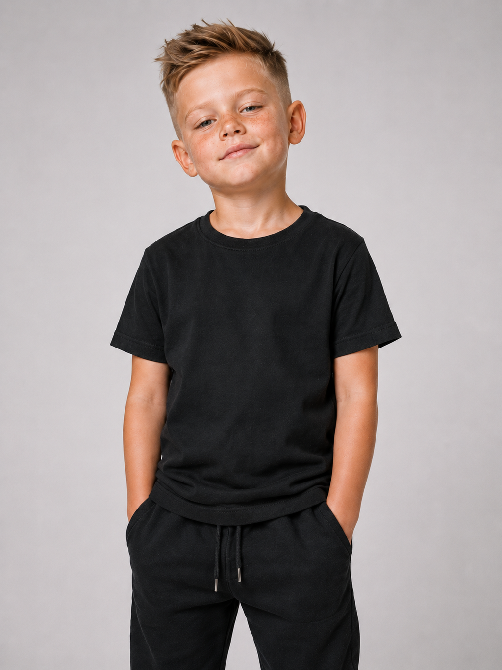 Kids FLUO ORANGE POP-UP Club Shirt