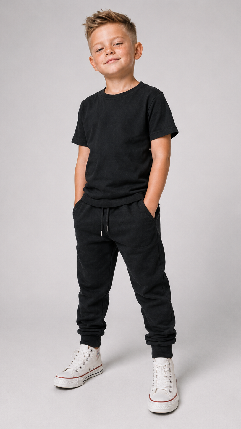 Kids FLUO ORANGE POP-UP Club Shirt