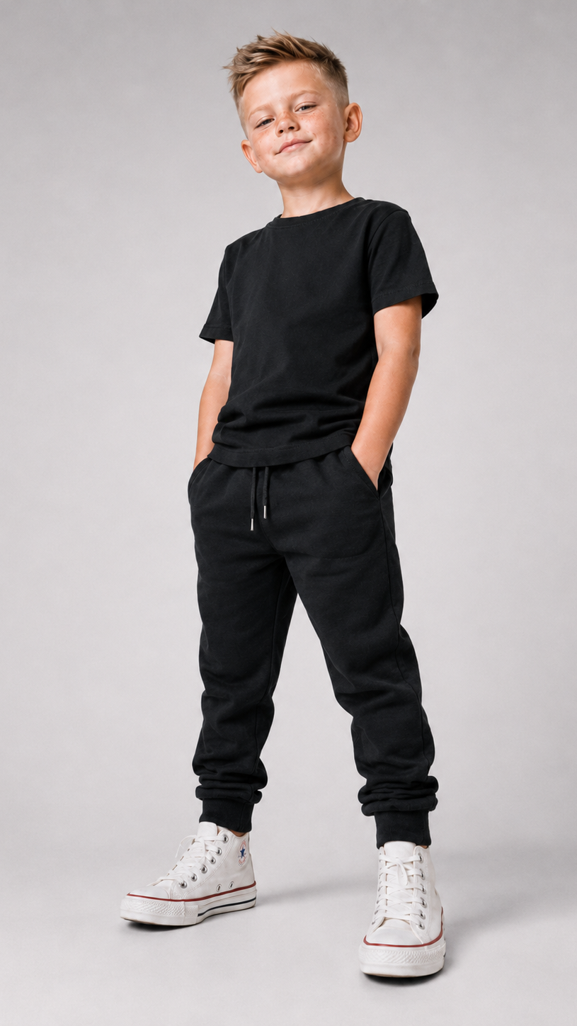 Kids FLUO ORANGE POP-UP Club Shirt