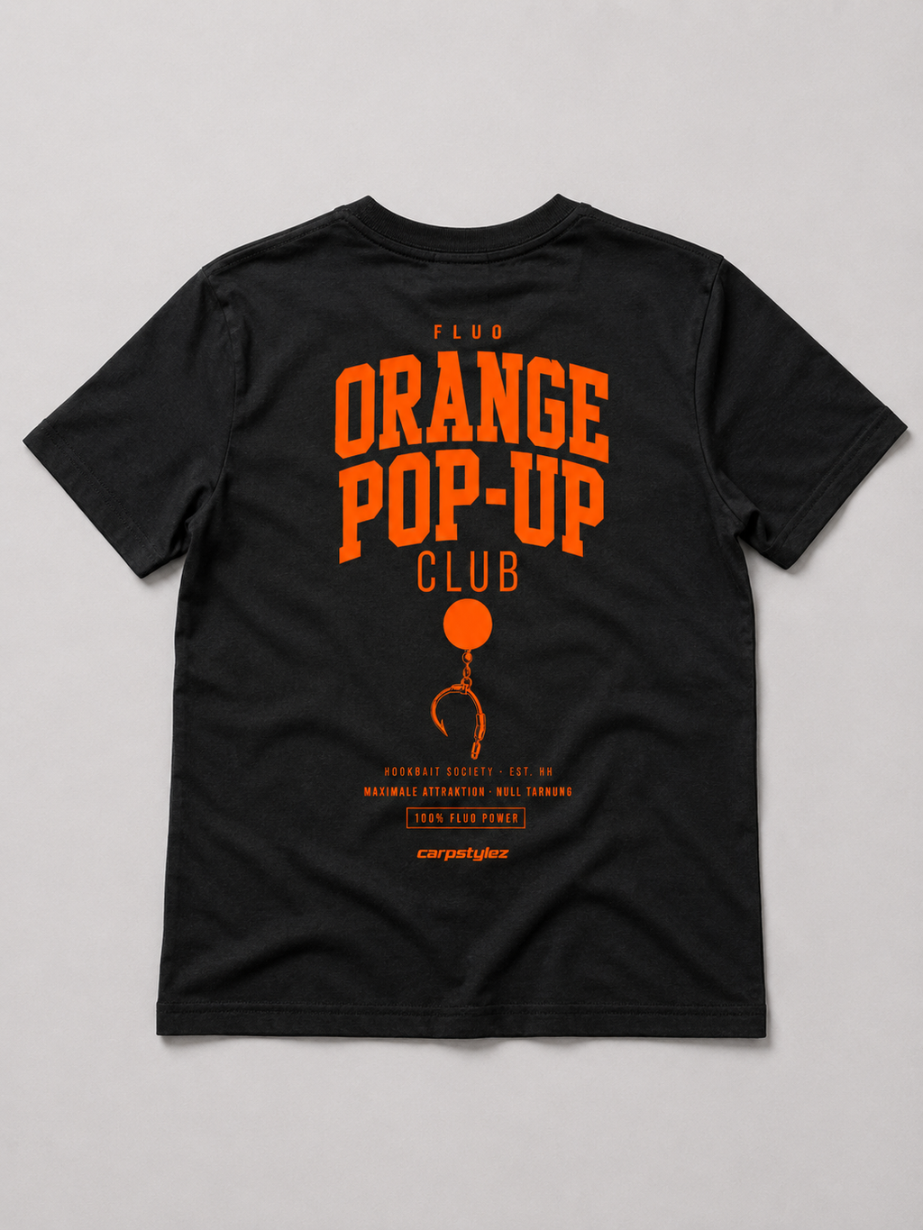 Kids FLUO ORANGE POP-UP Club Shirt