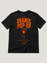 carpstylez Kids FLUO ORANGE POP-UP Club Shirt Black – Backprint Flatlay #farbe_black