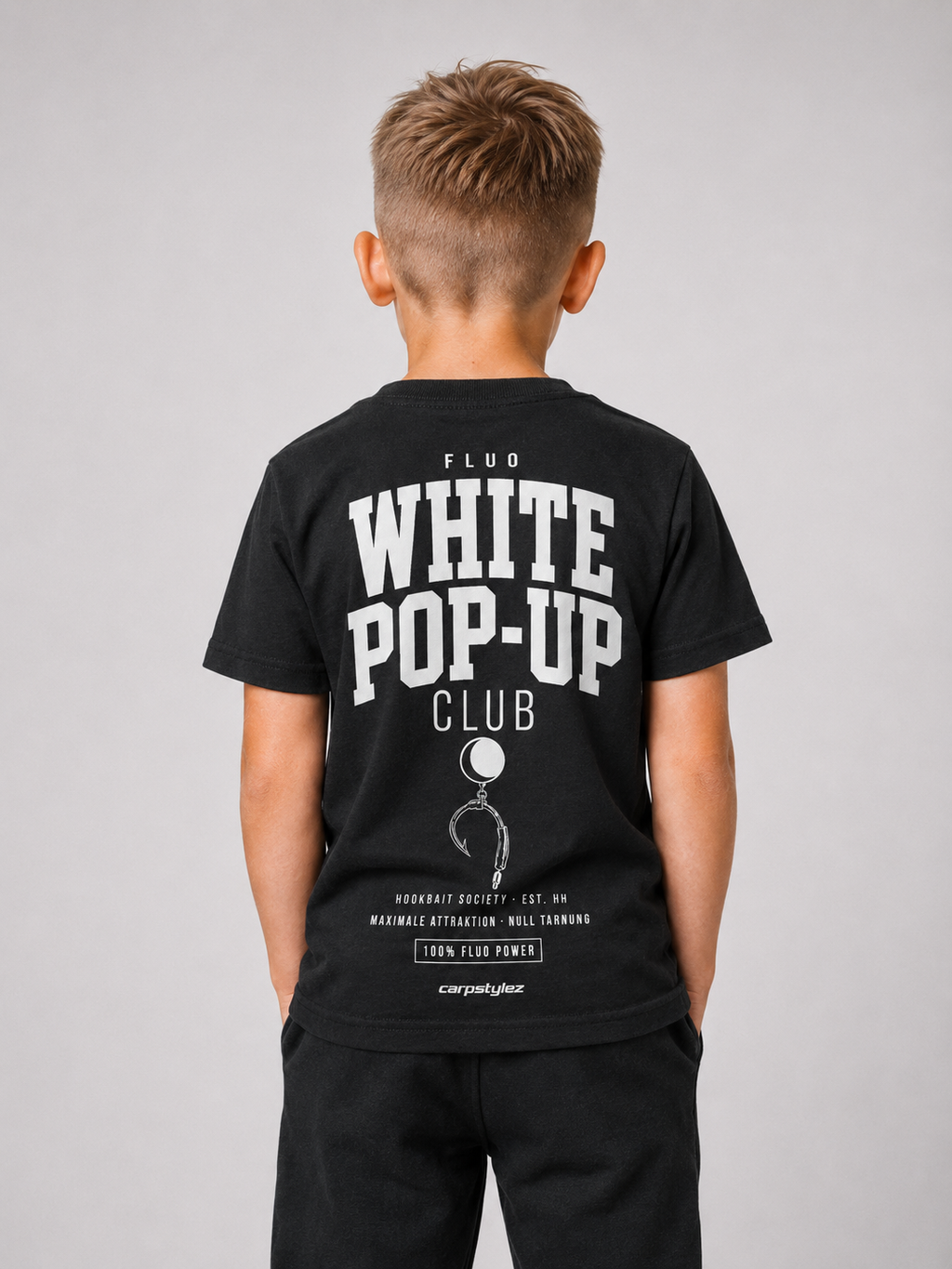 Kids FLUO WHITE POP-UP Club Shirt