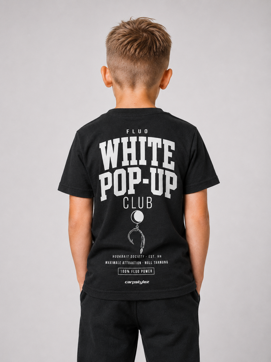 Kids FLUO WHITE POP-UP Club Shirt
