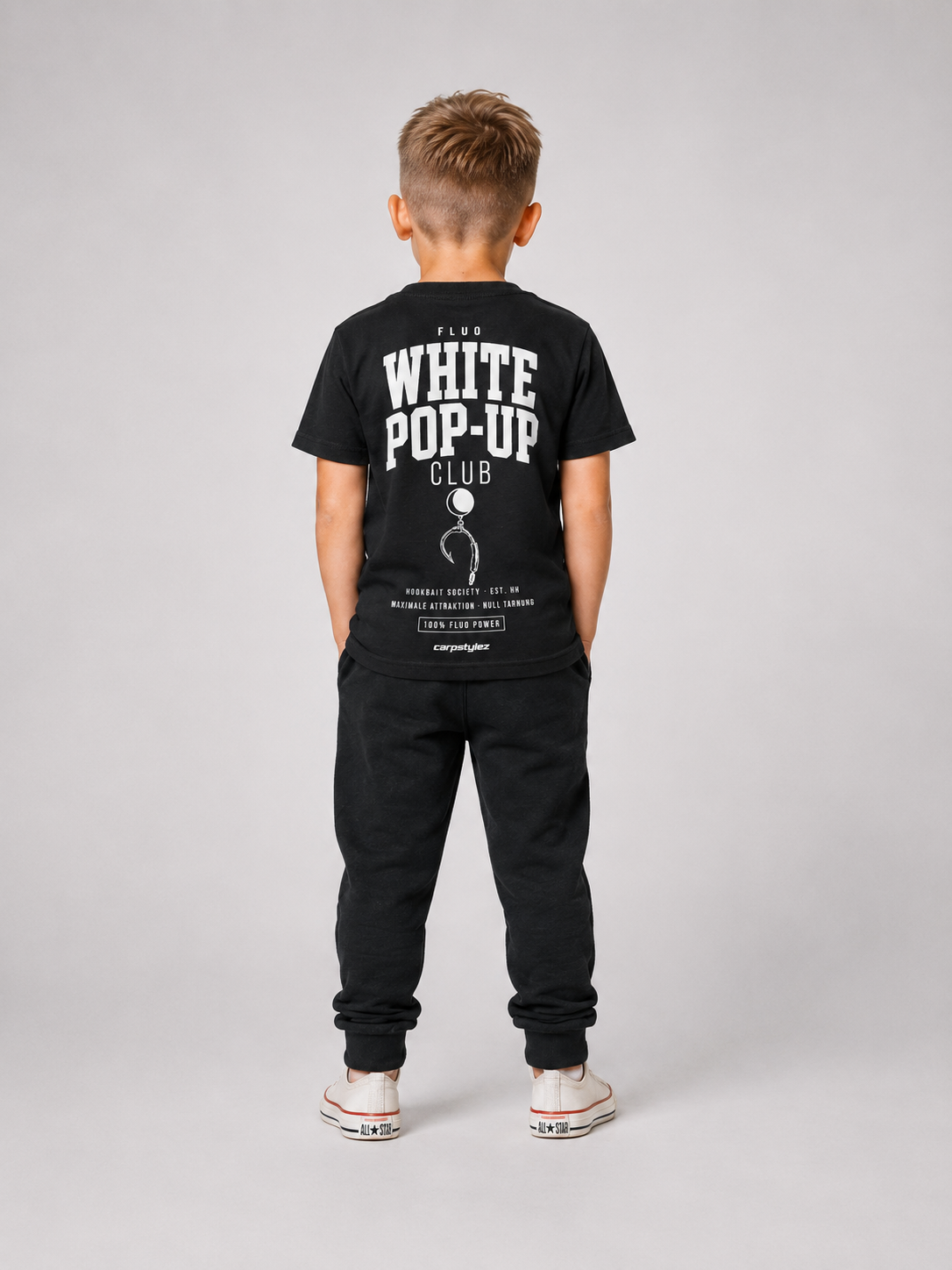 Kids FLUO WHITE POP-UP Club Shirt