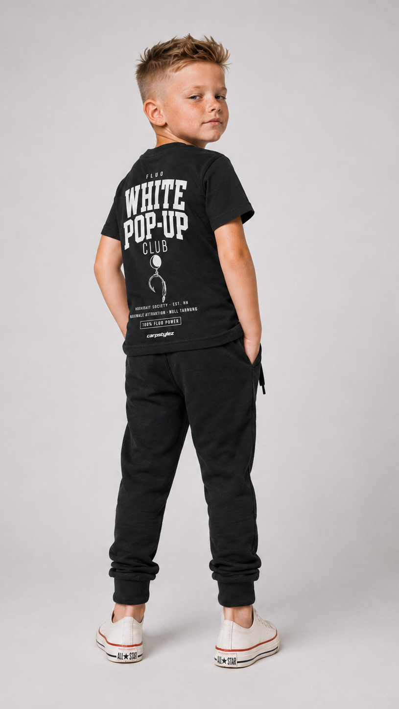 Kids FLUO WHITE POP-UP Club Shirt