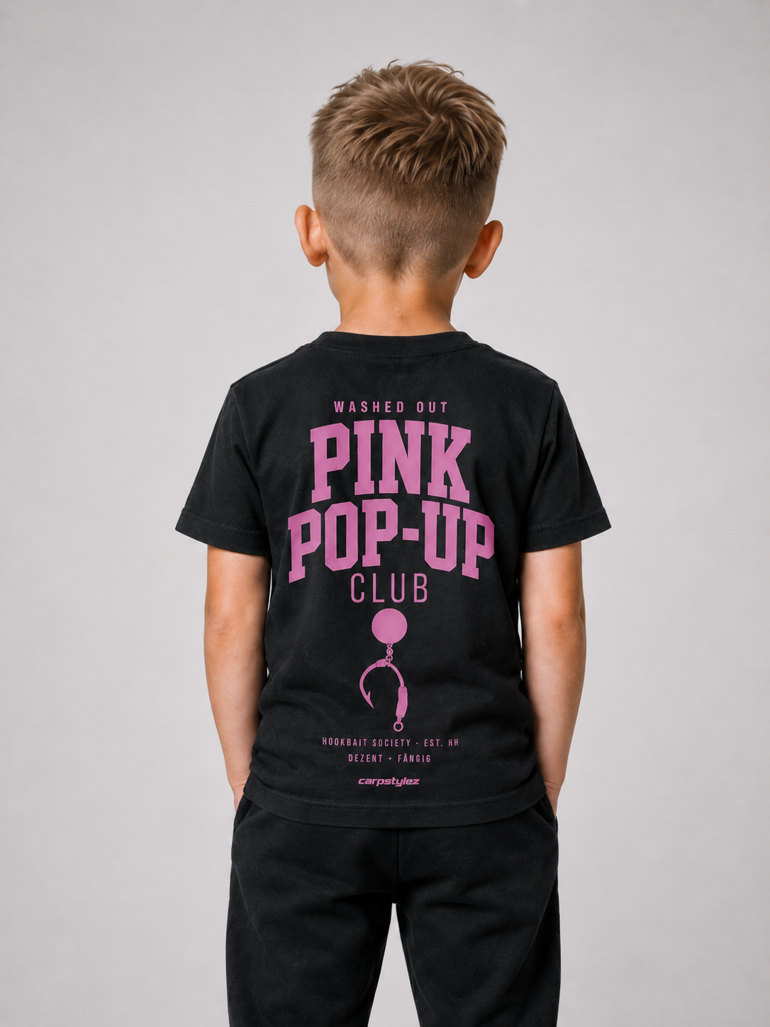Kids WASHED OUT PINK POP-UP Club Shirt