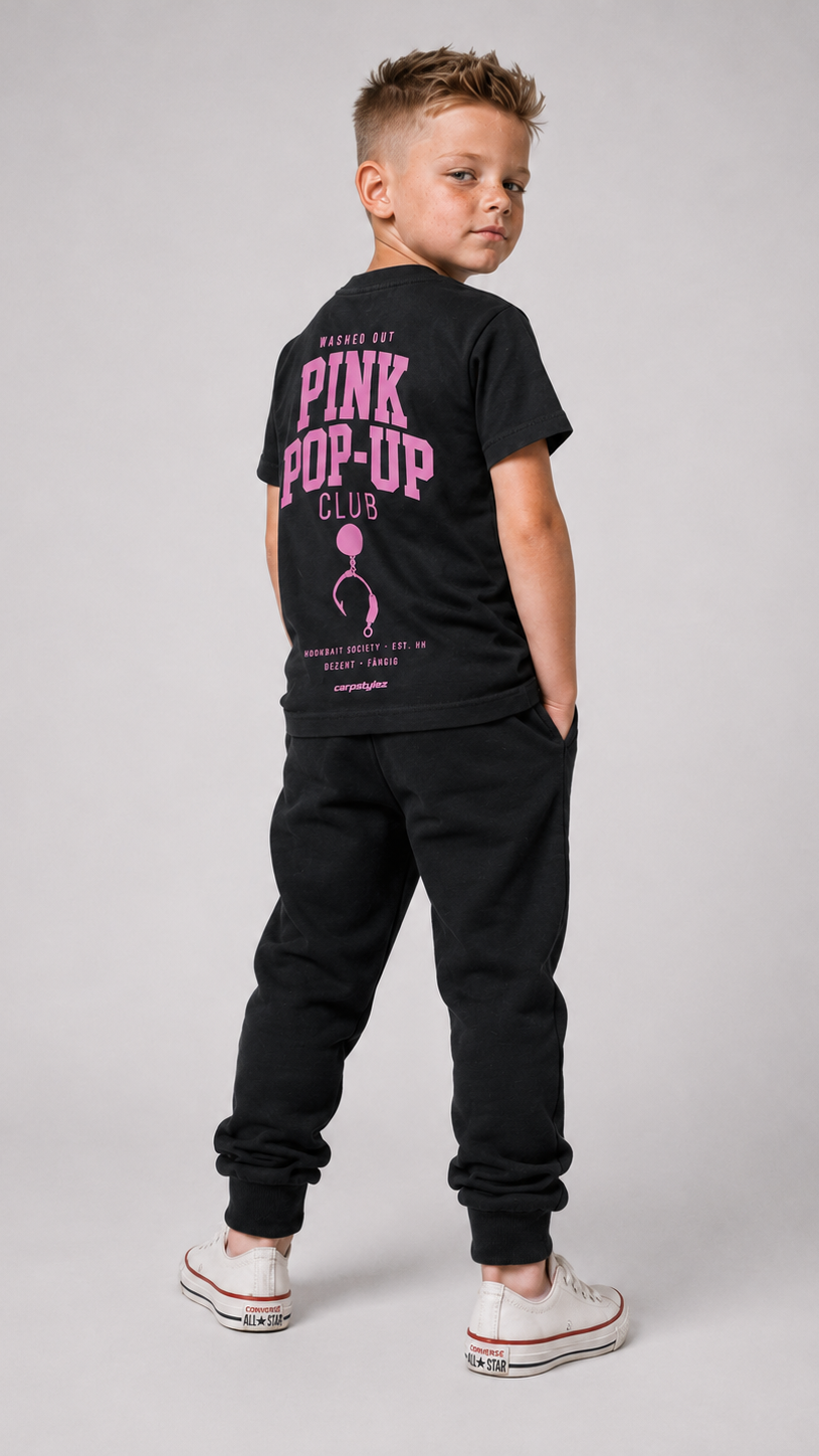 Kids WASHED OUT PINK POP-UP Club Shirt