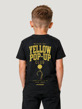carpstylez Kids WASHED OUT YELLOW POP-UP Club Shirt Black – Rückenansicht am Kind #farbe_black