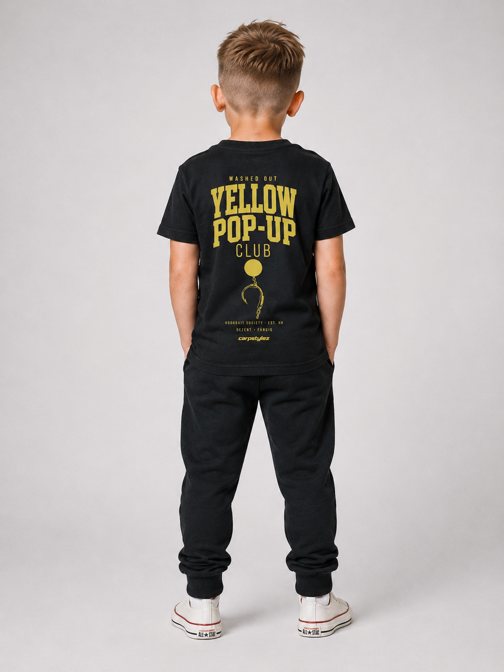 Kids WASHED OUT YELLOW POP-UP Club Shirt