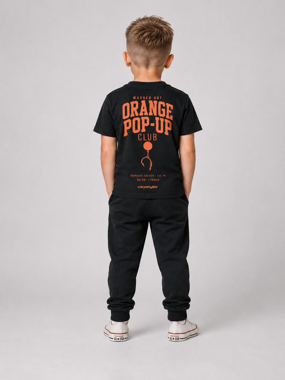 Kids WASHED OUT ORANGE POP-UP Club Shirt
