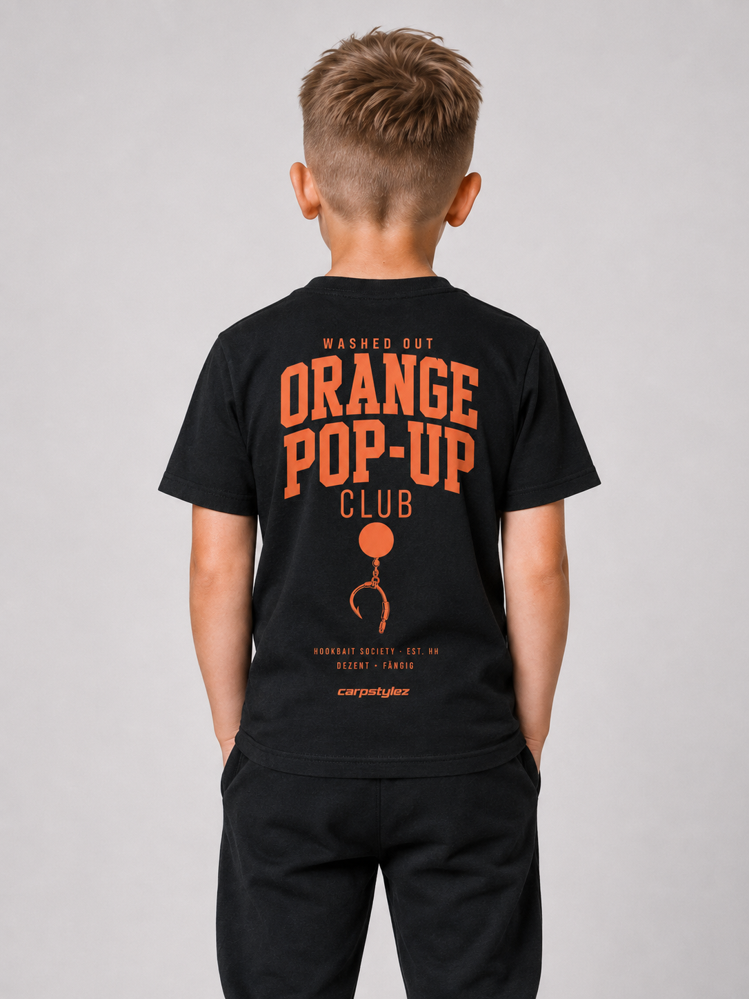Kids WASHED OUT ORANGE POP-UP Club Shirt