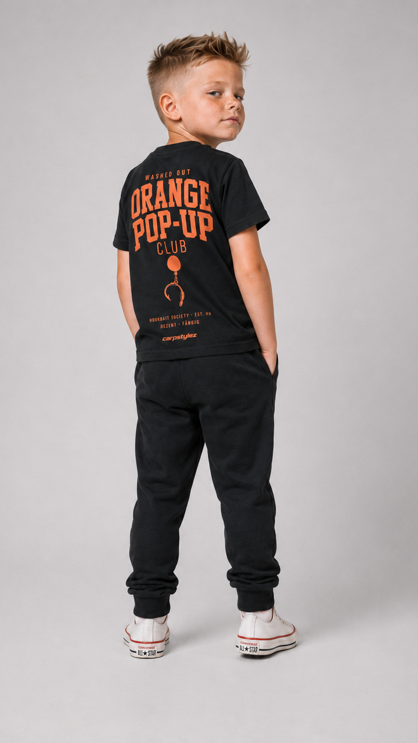 Kids WASHED OUT ORANGE POP-UP Club Shirt