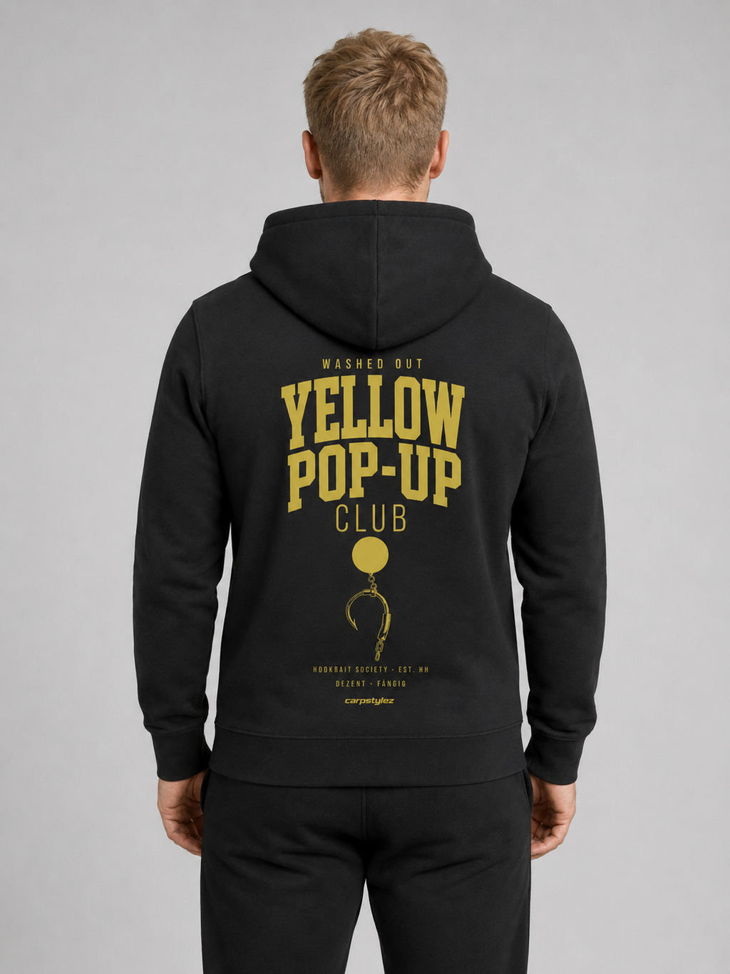 WASHED OUT YELLOW POP-UP Club Hoodie