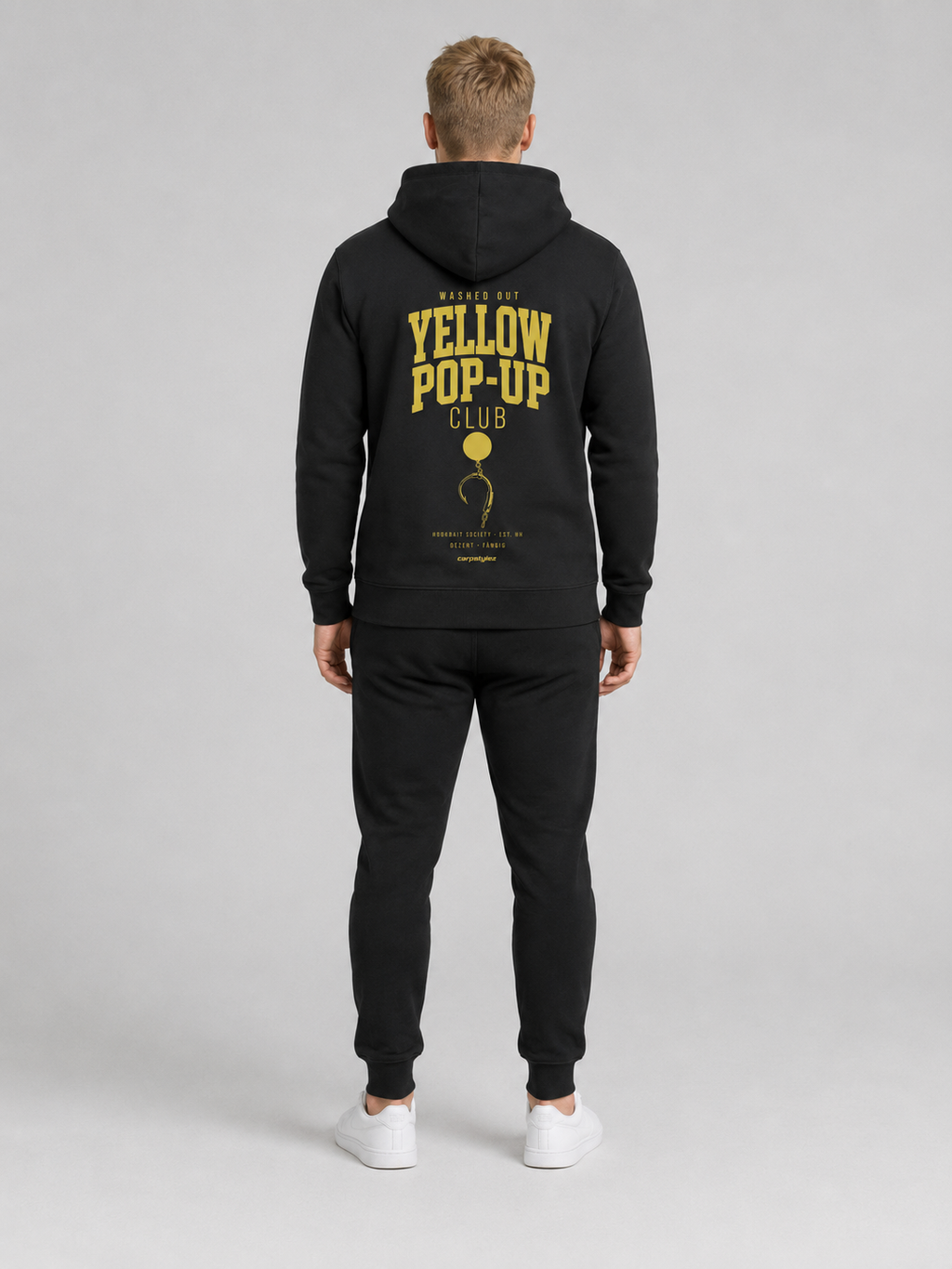 WASHED OUT YELLOW POP-UP Club Hoodie