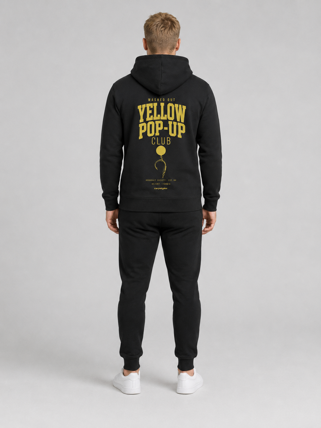 WASHED OUT YELLOW POP-UP Club Hoodie
