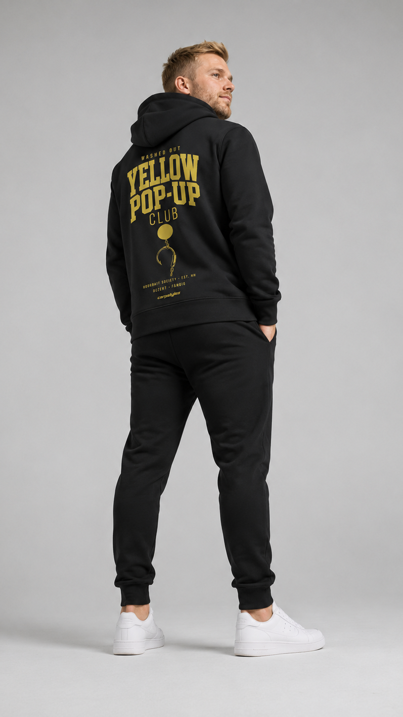 WASHED OUT YELLOW POP-UP Club Hoodie