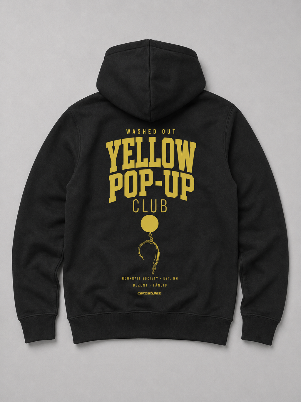 WASHED OUT YELLOW POP-UP Club Hoodie