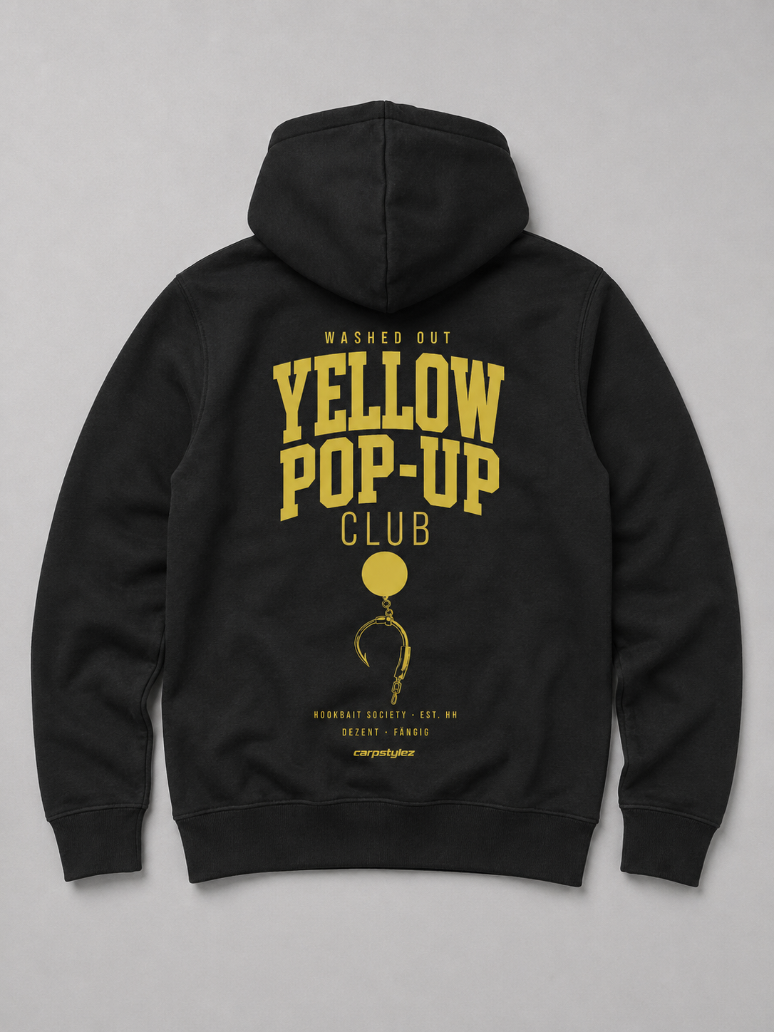 WASHED OUT YELLOW POP-UP Club Hoodie