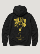 carpstylez WASHED OUT YELLOW POP-UP Club Hoodie Black – Backprint Flatlay #farbe_black