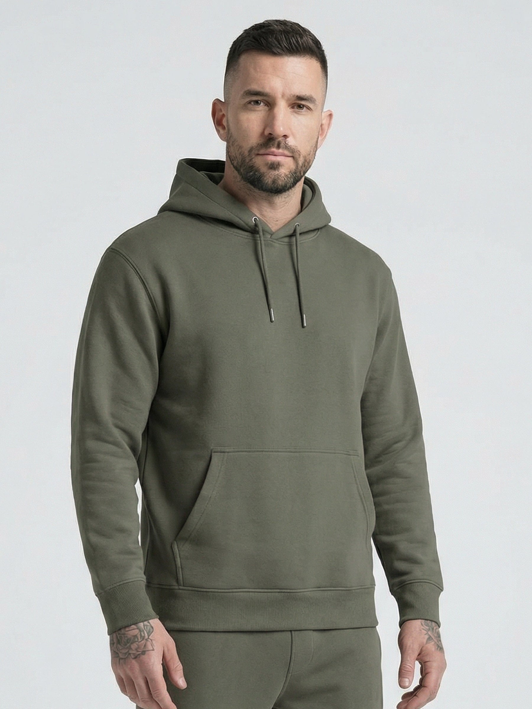 carpstylez Hoodie khaki – Detailansicht