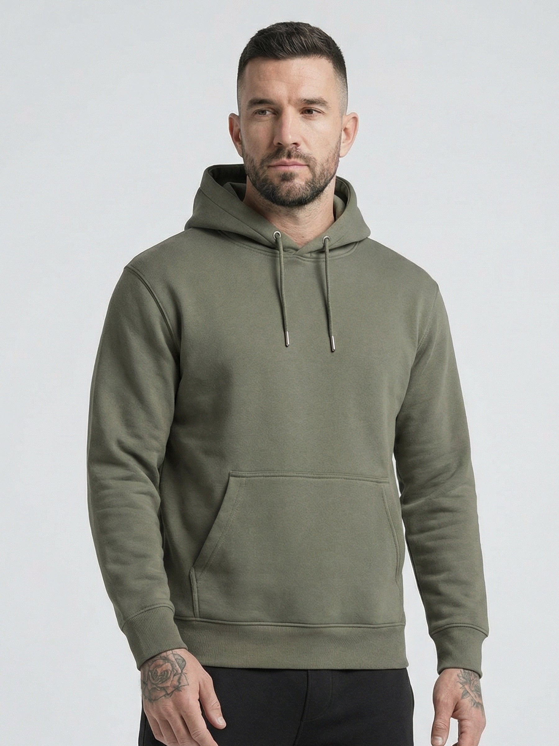 carpstylez Hoodie khaki – Detailansicht