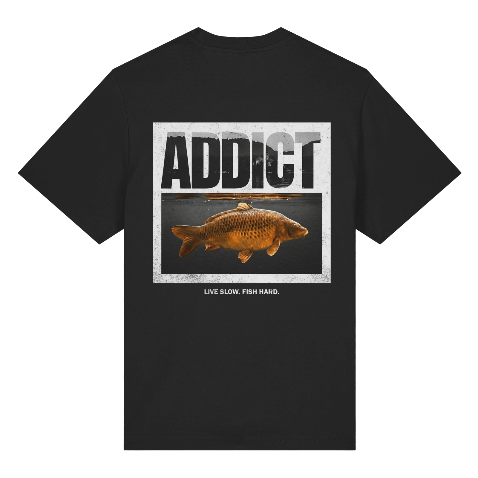 Karpfen Angeln ADDICT Heavy T-Shirt - CAST carpstylez