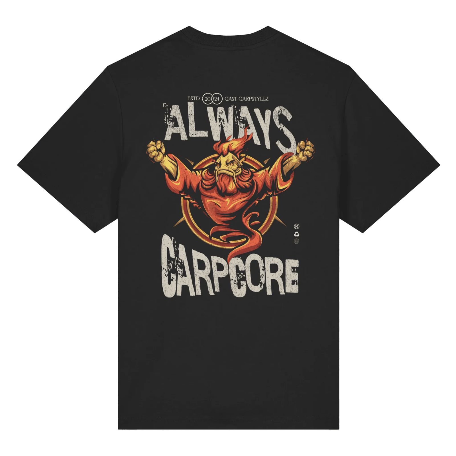 ALWAYS CARPCORE Heavy T-Shirt - carpstylez Karpfen Angeln