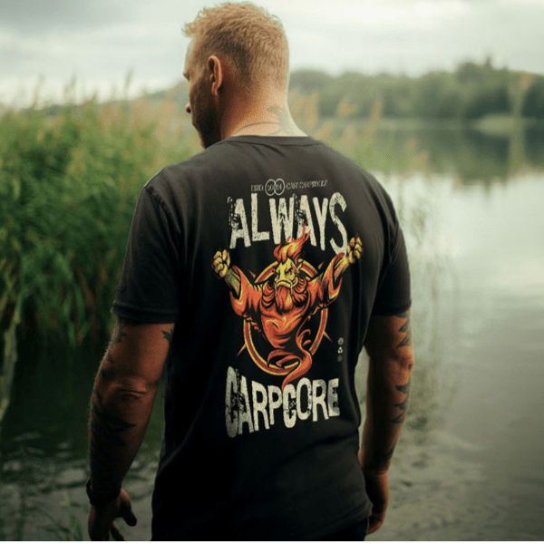 Karpfen Angeln mit ALWAYS CARPCORE Prime T-Shirt - CAST carpstylez