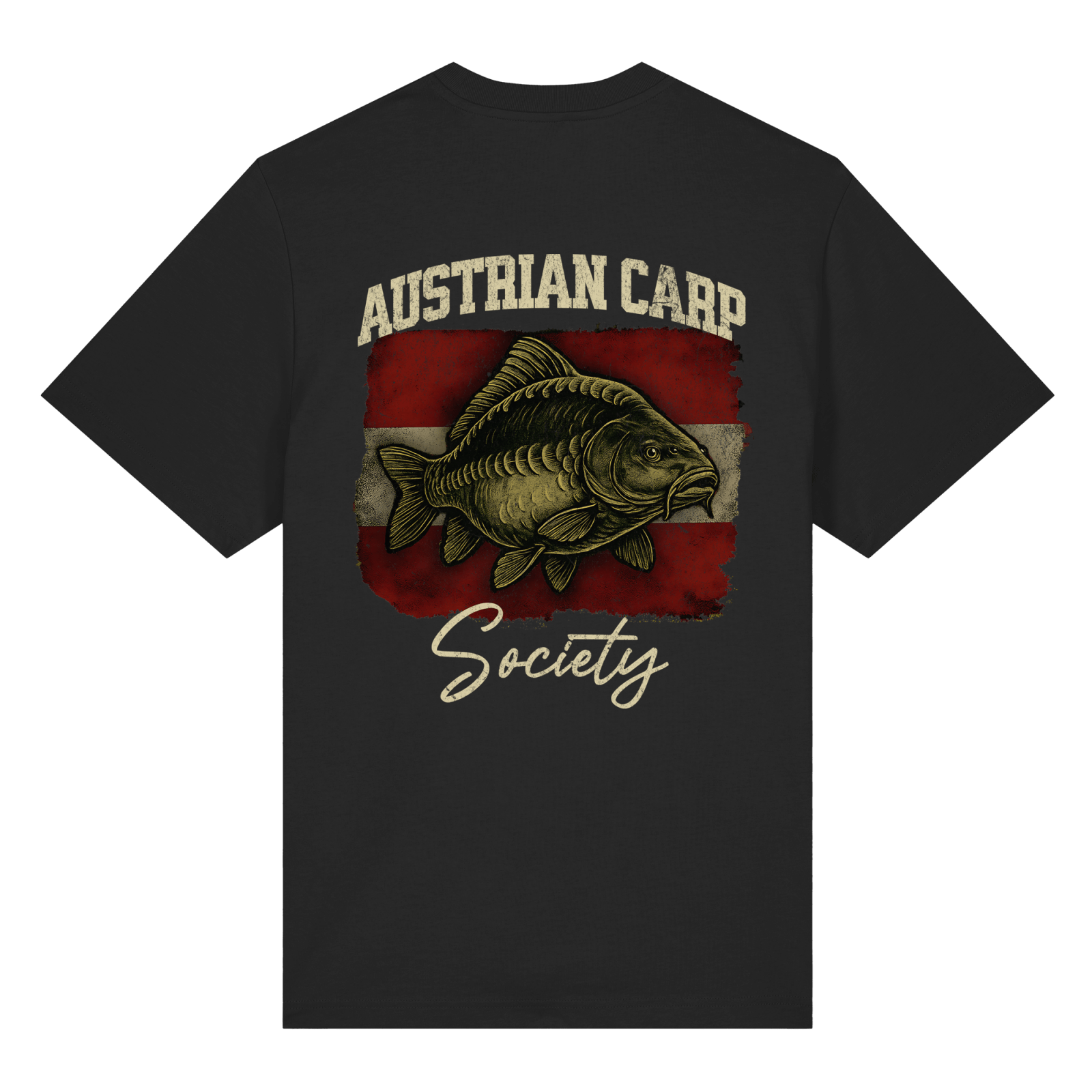 AUSTRIAN CARP Society Heavy T-Shirt - carpstylez Karpfen Angeln