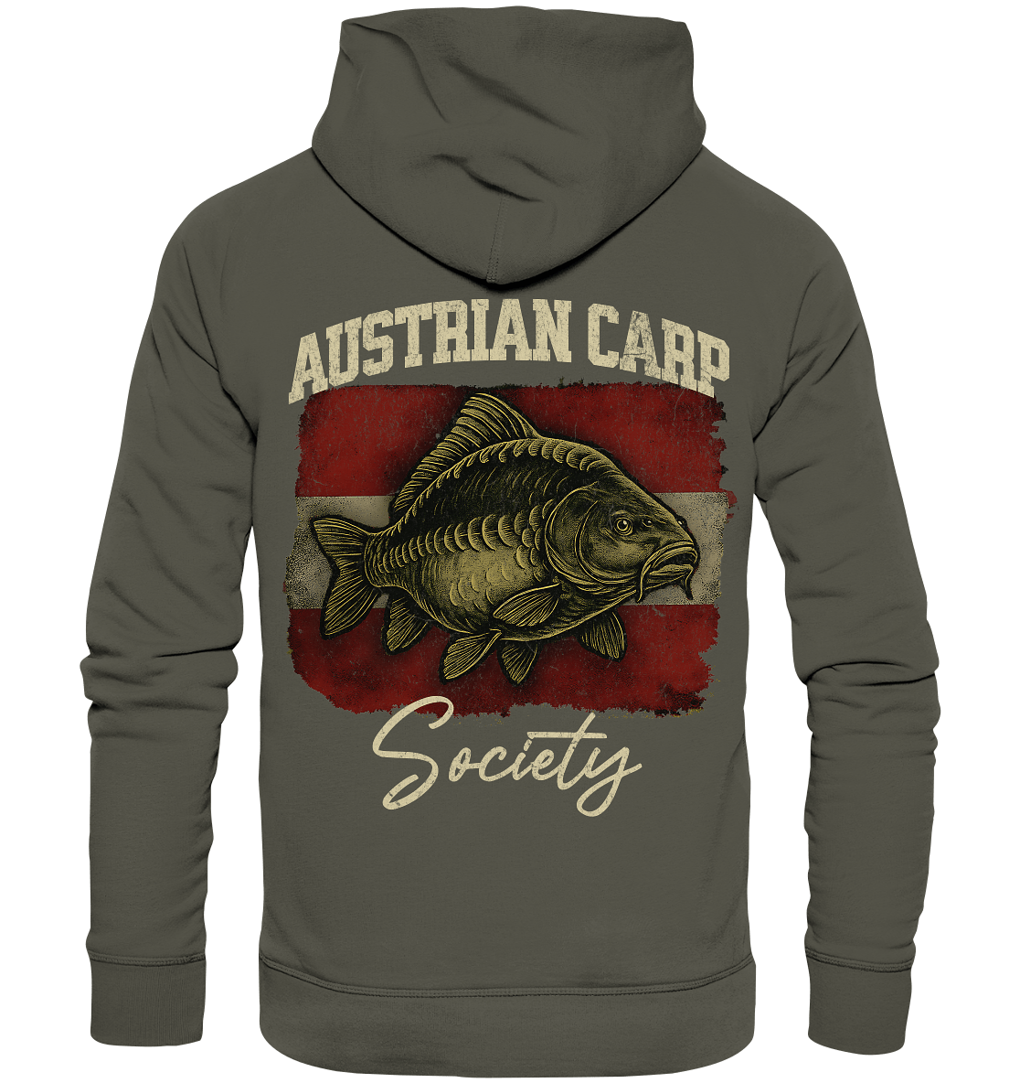 AUSTRIAN CARP Society Prime Hoodie - carpstylez Karpfen Angeln