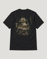 NO F*CKS Shirt Flat Black – Rückenansicht #farbe_black
