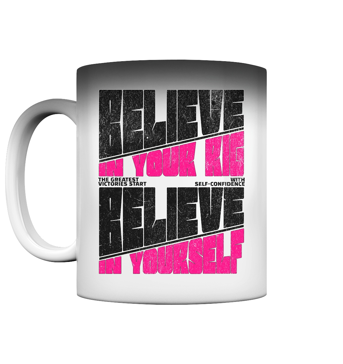 BELIEVE Magische Mok