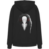 carpstylez „Blackwater Coot“ Hoodie schwarz – Rückenansicht aus Bio-Baumwolle