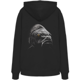carpstylez "Blackwater Carp" Hoodie schwarz – Rückenansicht aus Bio-Baumwolle