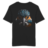 carpstylez „Blackwater Kingfisher“ Shirt schwarz – Rückenansicht aus Bio-Baumwolle