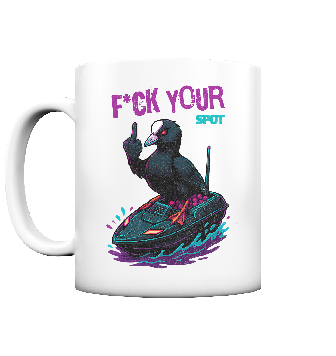 F*CK YOUR SPOT Tasse matt