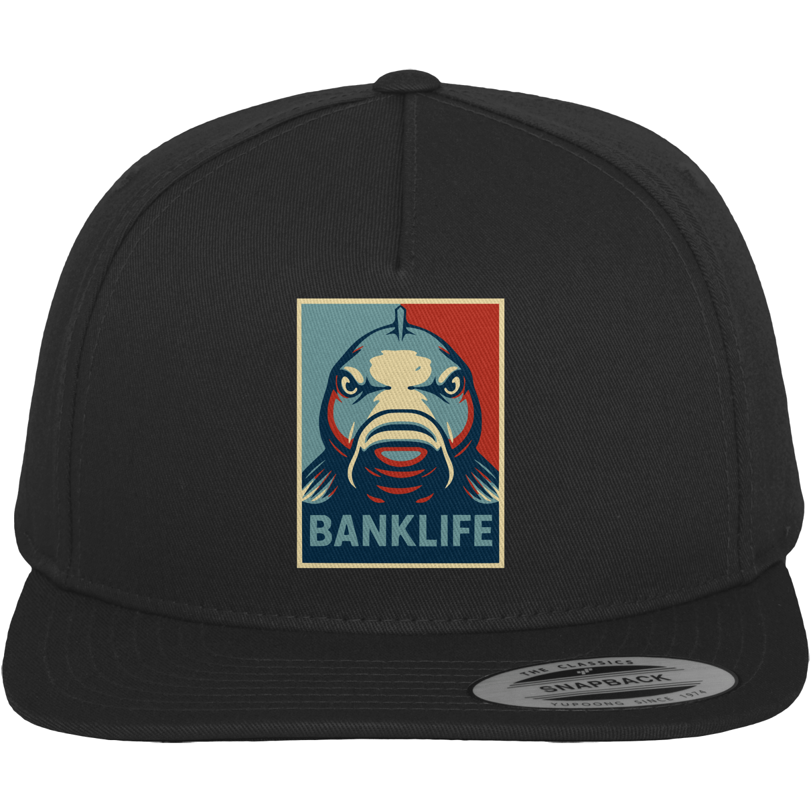 Karpfen Angeln BANKLIFE Deluxe Cap Snapback - CAST carpstylez